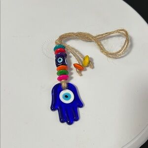 Colorful Evil Eye Hamsa 🪬Charm